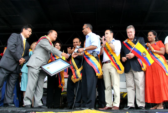 Politicos tarima