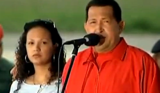 Chavez en Cuba