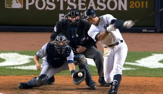 Alex Rodriguez falla