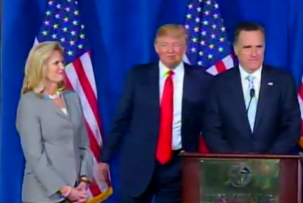 Trump con Romney