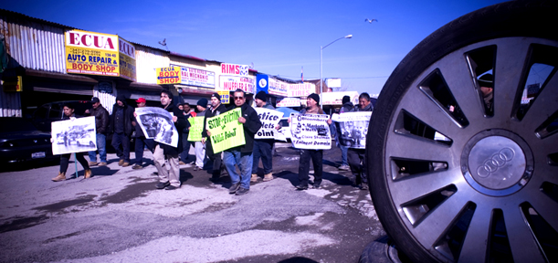 Willets Point protesta