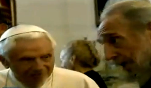 El Papa y Fidel Castro