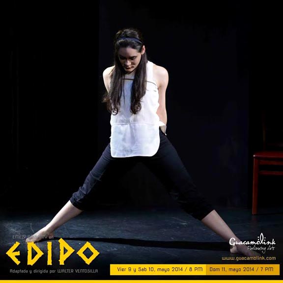 Escena de la obra Edipo, dirigida por
