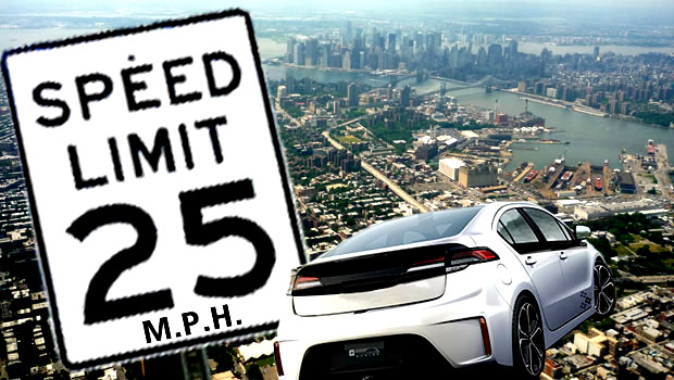 SPEED LIMIT 25