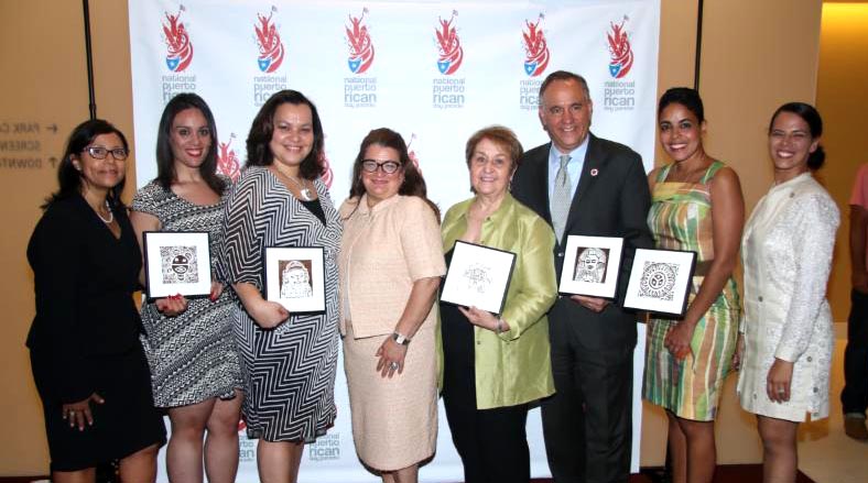 Some of the honoree