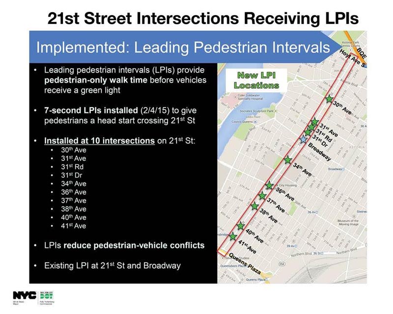21st Street improvement