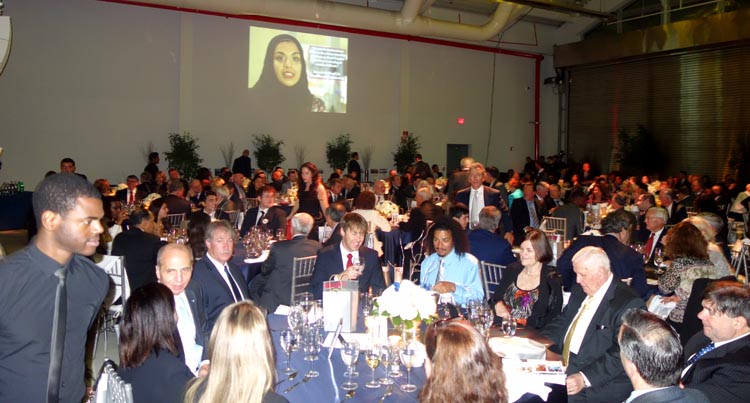 La gala del Vaughn College estuvo este año muy concurrida.