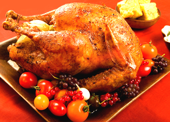 El pavo relleno ahora comparte la mesa latina de fin de año.