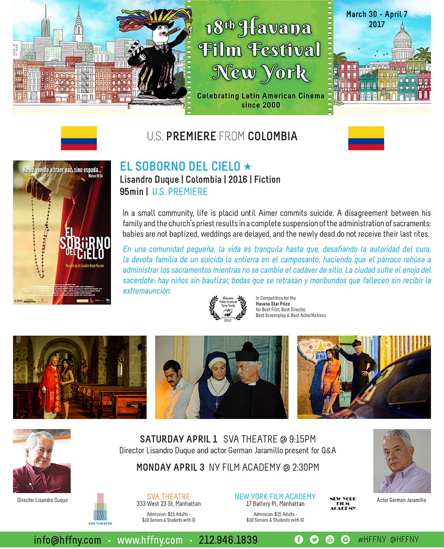 Havana Film Fest 2017 El soborno del cielo