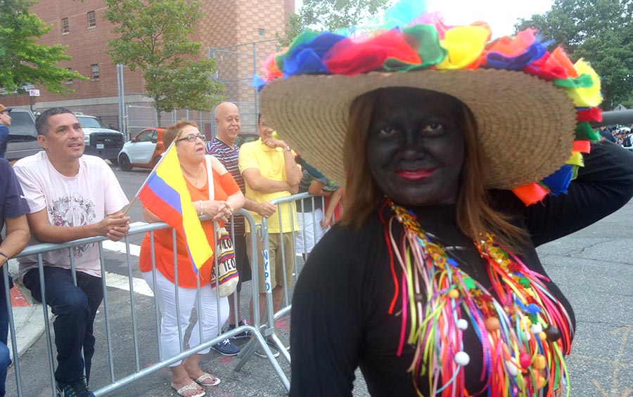 Esta barranquillera represnta el Son de Negros.