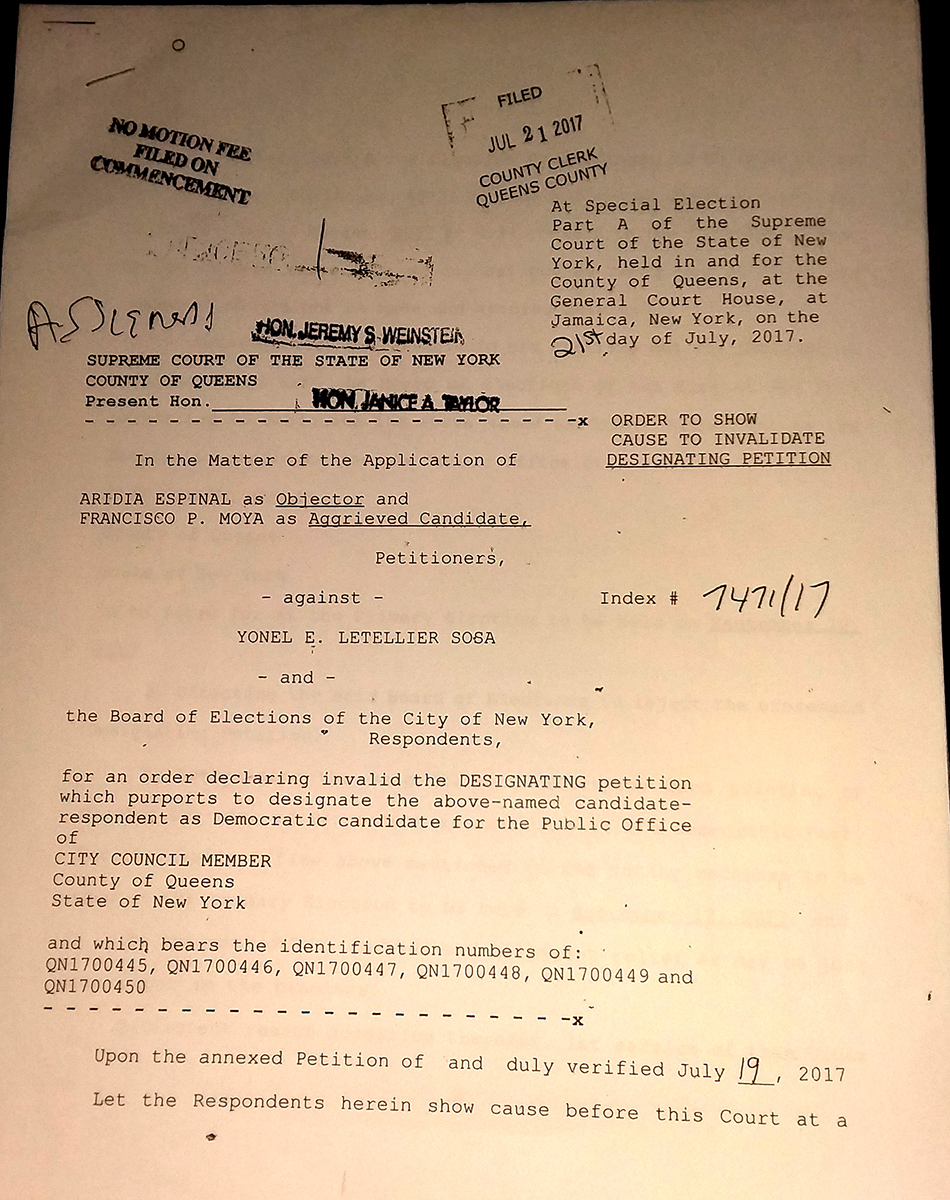 Yonel Court Appearance 1