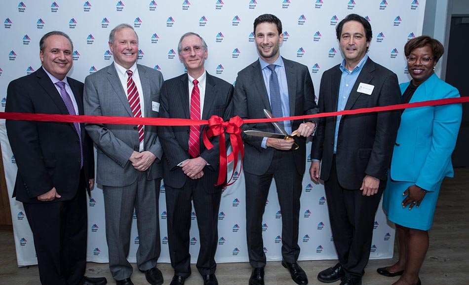 The opening of Mount Sinai Hospital