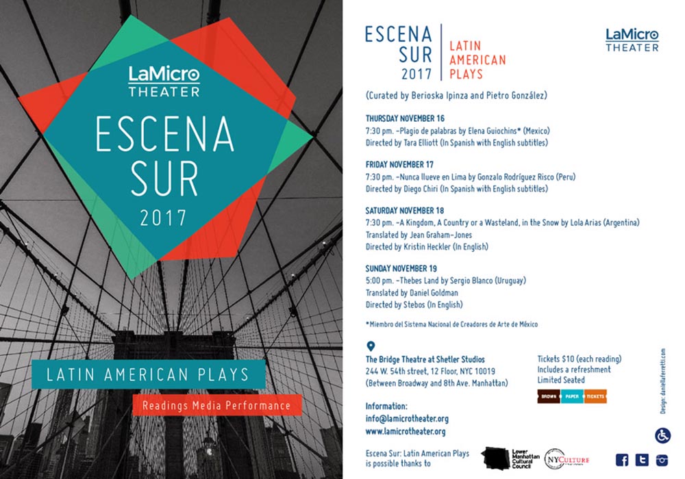Escena-Sur-2017 La Micro Theatre