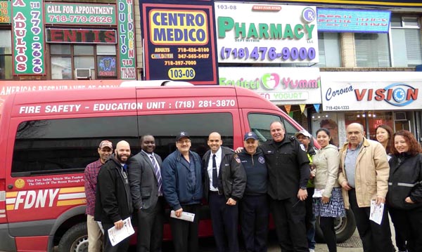 Friends of Corona Plaza Educating Commercial Stakeholders