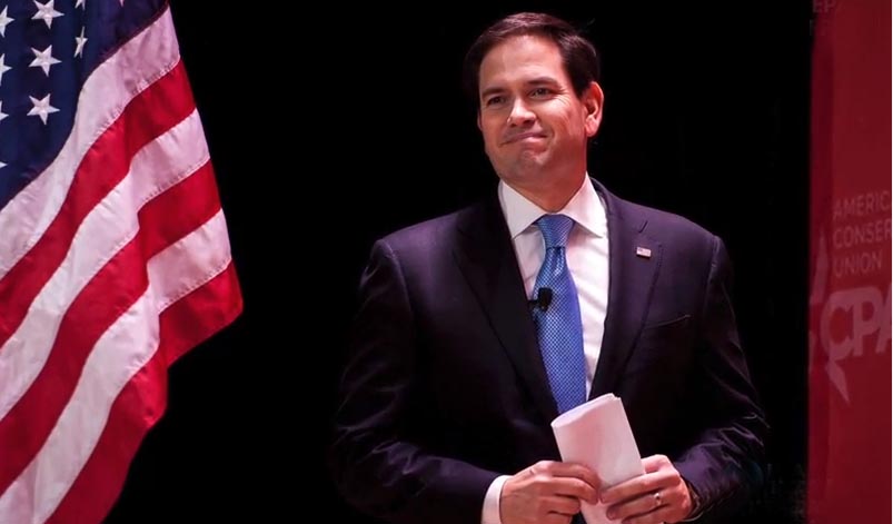 Republicano Marco Rubio anuncia su candidatura a la presidencia de EE.UU.