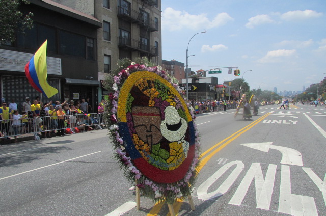 Desfile de Silleteros en la Northern Boulevard