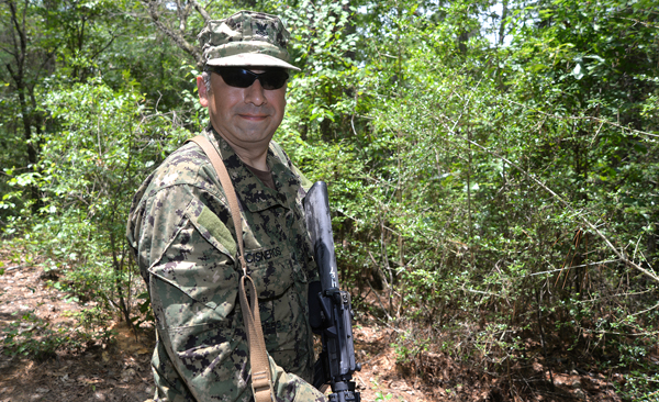 Queens Petty Officer Carlos Cisneros is Part of History