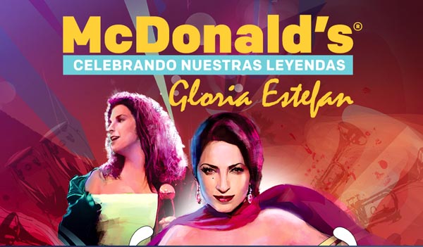 McDonald’s de NY celebran el Mes de la Herencia Hispana con homenaje a Gloria Estefan
