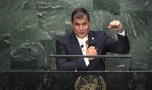 Presidente Correa: hay que erradicar la pobreza