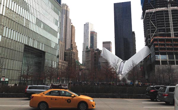 Inaurugan estación de tren en WTC