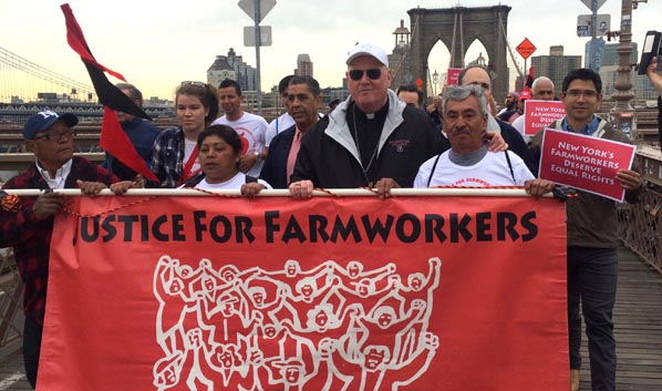 Marcha por la justicia de los trabajadores agrícolas