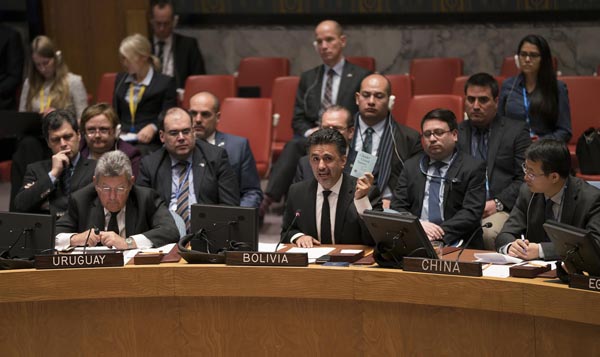 Bolivia aboga en la ONU por la paz entre palestinos e israelíes