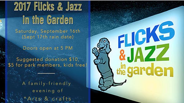 Flicks & Jazz in the Garden This September 16 in Sunnyside