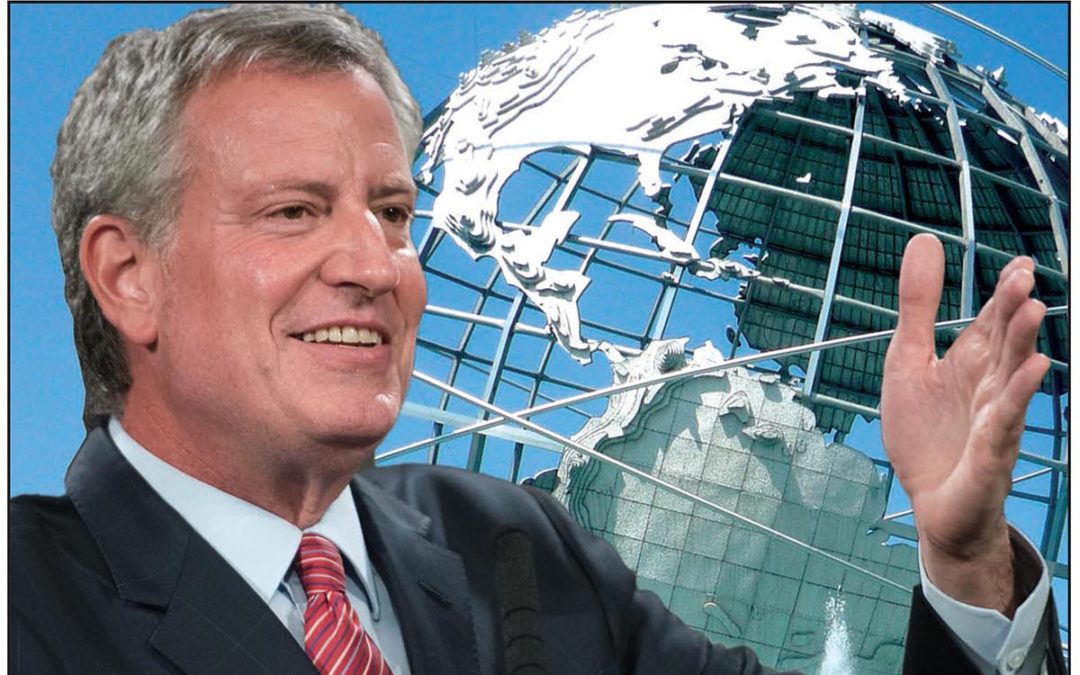 Vote por el alcalde Bill de Blasio este martes