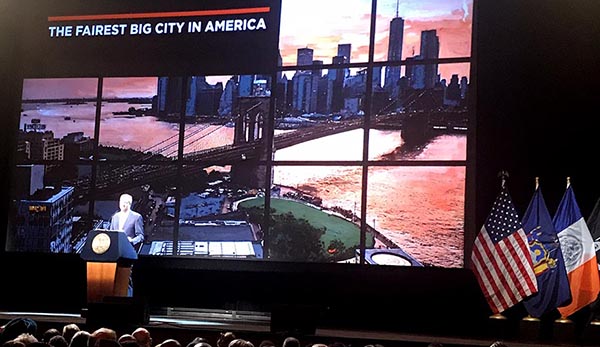 Alcalde de Blasio y el futuro de Nueva York