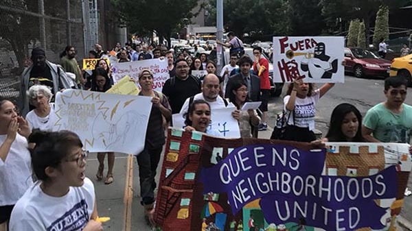 Barrios Unidos de Queens ataca a concejal Francisco Moya