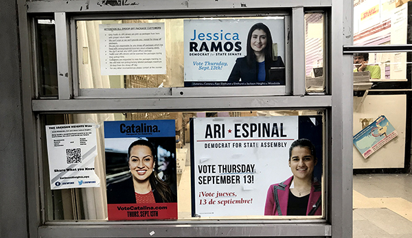 Votantes latinos en Queens están a la deriva