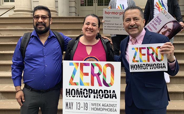 ‘Cero Homofobia’: campaña de Oasis en Nueva York