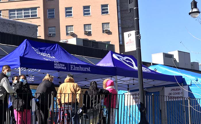 Hospital Elmhurst sigue haciendo pruebas de Coronavirus