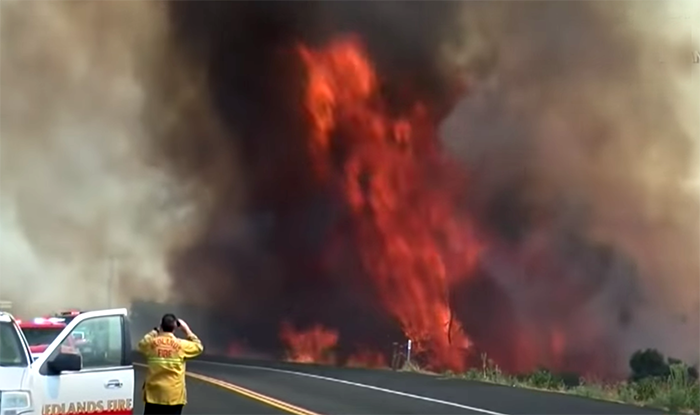 Incendios sin control
