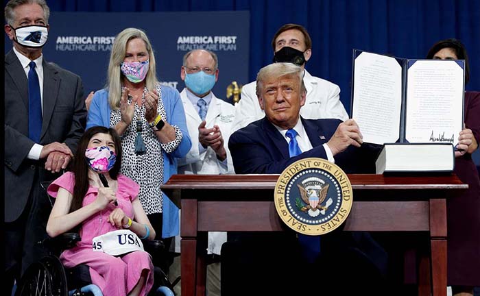 Orden Ejecutiva de Trump de cuidado de salud