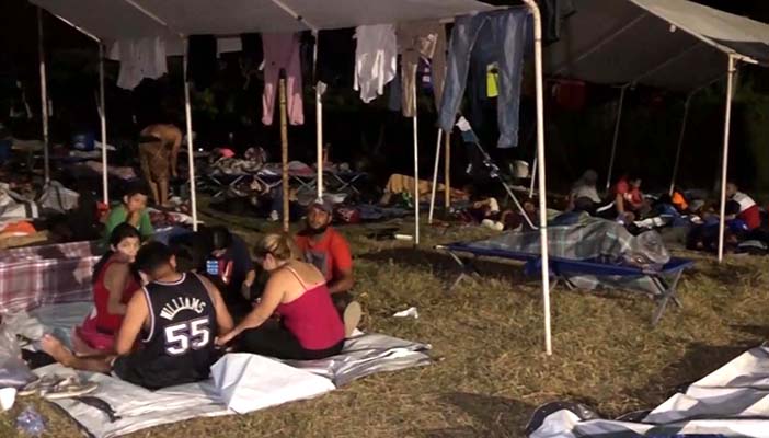 Otra caravana hacia la frontera