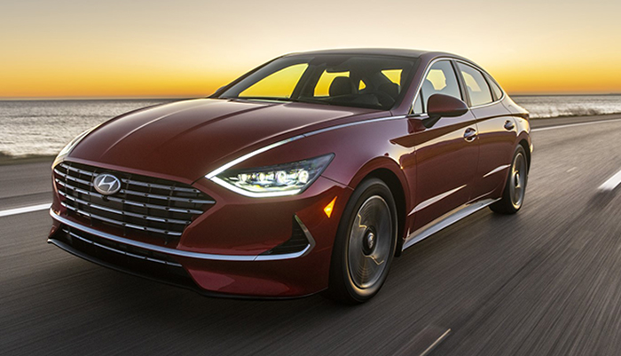 2020 Hyundai Sonata sin ángulo malo