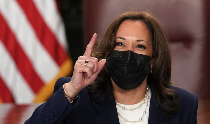 Kamala Harris a cargo de la frontera