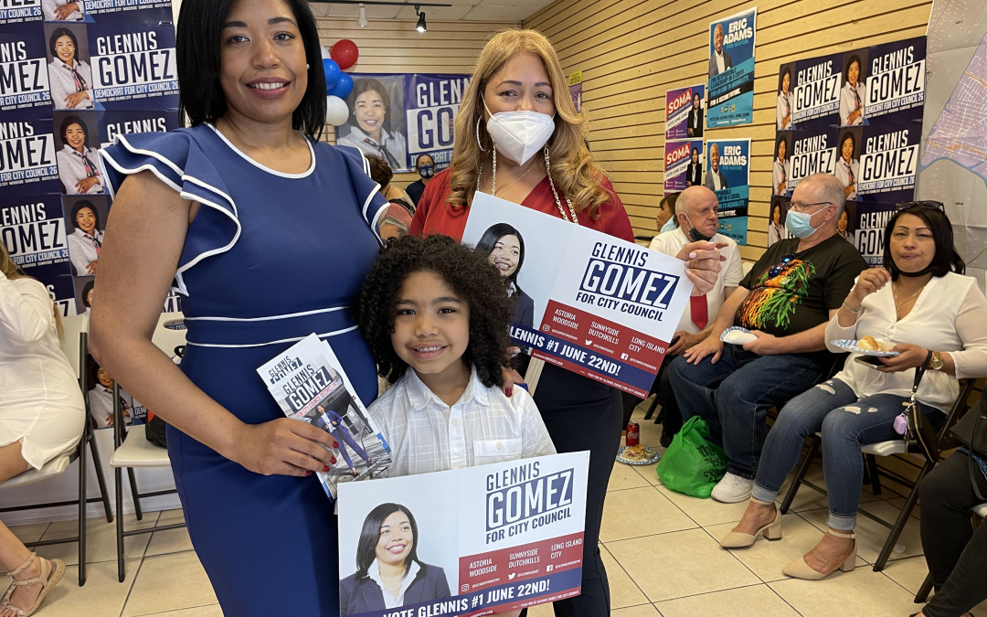 Glennis Gómez única candidata latina por distrito 26 concejo de NY