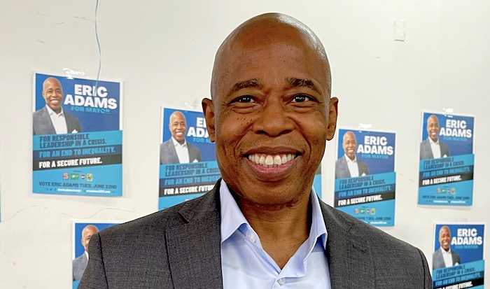 Eric Adams alcalde de NY