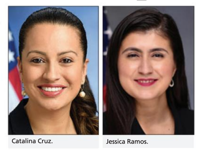 Vaya y vote: senadora Ramos y asambleísta Cruz