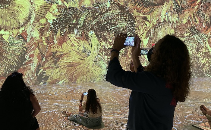 Exhibición de Van Gogh en el bajo Manhattan