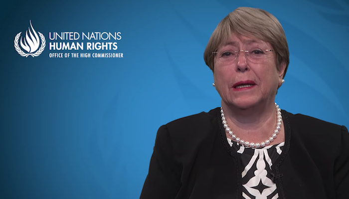 Bachelet pide a Rusia váyase de Ucrania