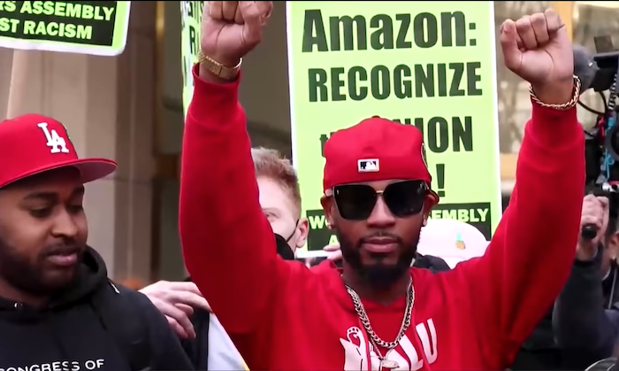 Amazon en NYC se sindicaliza