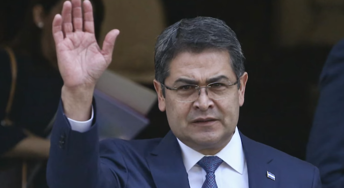 Ex presidente de Honduras en NY por narcotrafico