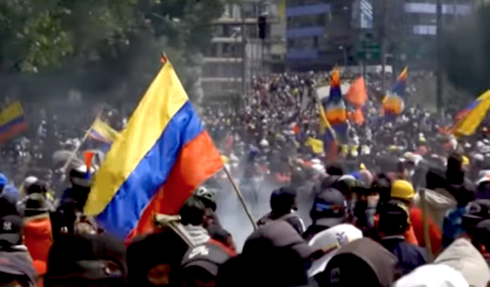 Ecuador protesta y piden renuncia de presidente Lasso