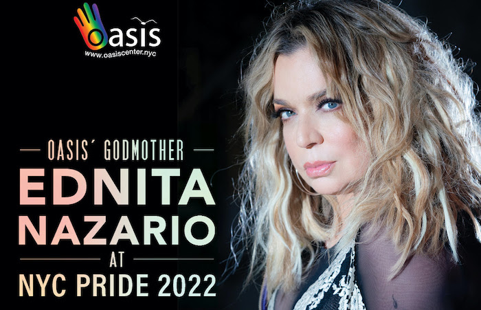 Ednita Nazario en NYC Pride LGBTQIA+ este domingo