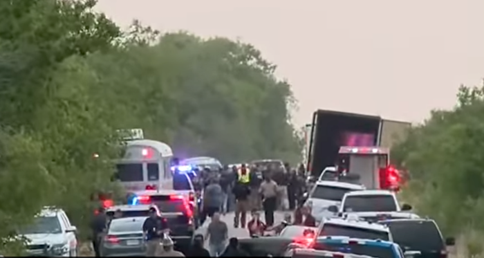 Inmigrantes mueren dentro de camión en la frontera