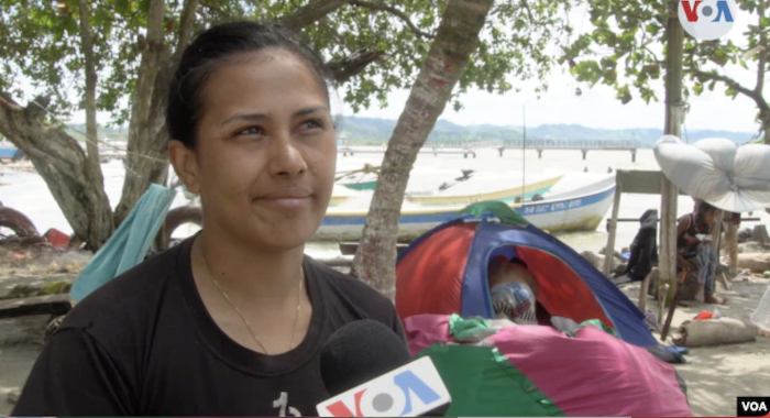 Inmigrantes venezolanos se regresan