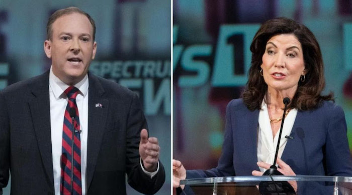 Hochul supera a Zeldin por 8% en carrera por la gobernación de NYS